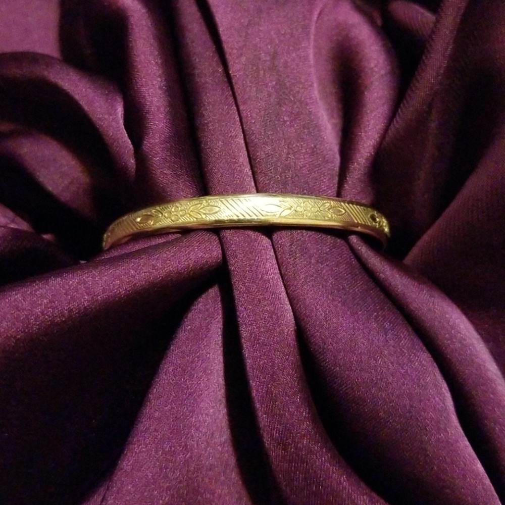 Antique 14kt Gold Baby Bangle Bracelet!!